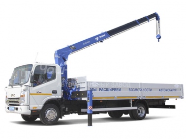 JAC 90 Бортовой КМУ TADANO