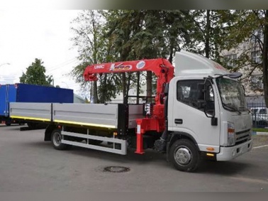 JAC 90 Бортовой КМУ UNIC-374