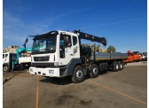 DAEWOO Novus CR9CS 8х4 бортвой с КМУ HIAB 270