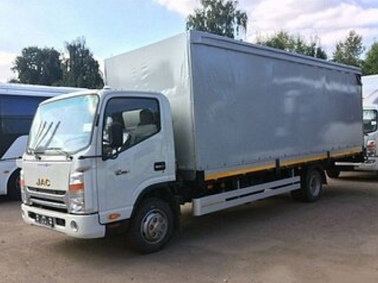 JAC N90L/LS Бортовой Штора (бока+крыша)
