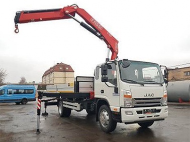 JAC 120* КМУ AmcoVeba 812-2S (Гп 4,5Т, вылет 14,42м)