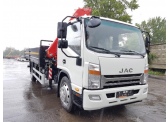 JAC 90 КМУ AmcoVeba 807NT-2S (Гп 2Т, вылет 8,45м)