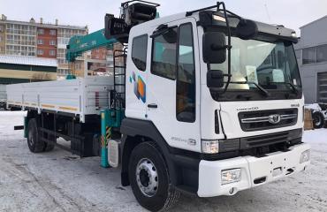 DAEWOO Novus CH7CA 4х2 бортовой с КМУ HKTC 7016