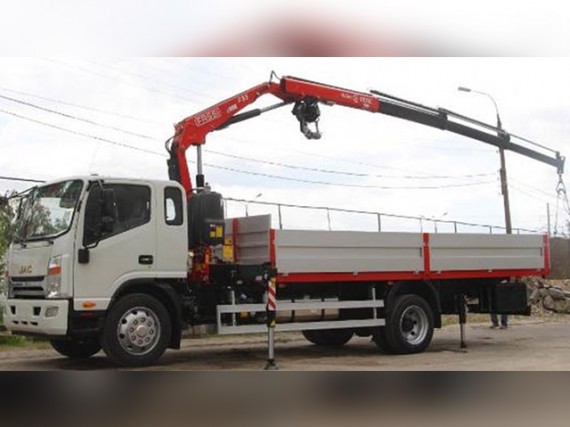 JAC 80 КМУ Fassi F85 (Гп 3.9Т, вылет 13.2м)