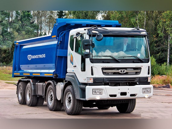 DAEWOO Novus CR8M7 8x4 самосвал Grunwald 22 куба